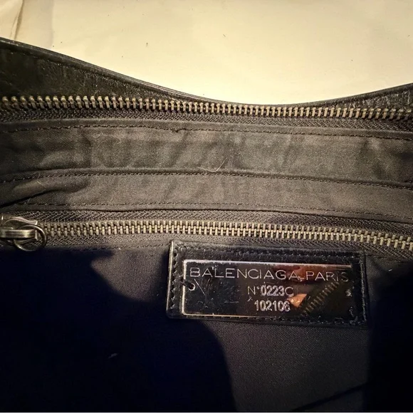 Black Leather Women's Bag - Picture 6 of 7